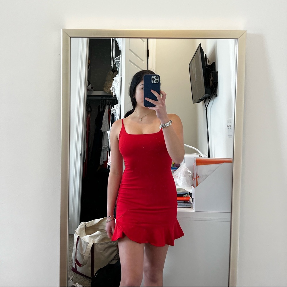Princess Polly Kiribati Red Dress Mini